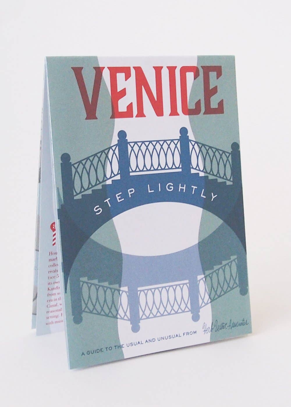 Herb Lester Associates - Venice: Step Lightly - Italy Travel Map & Cultural Guide