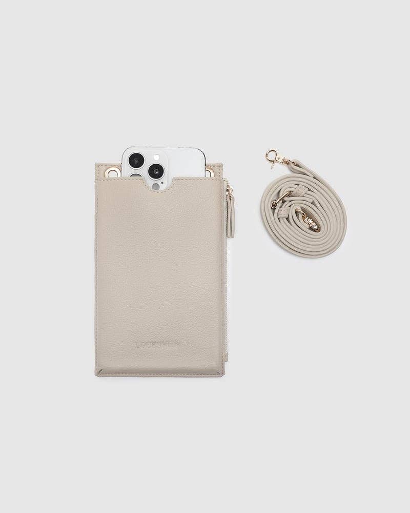 Louenhide - Suki RFID Phone Bag - Almond