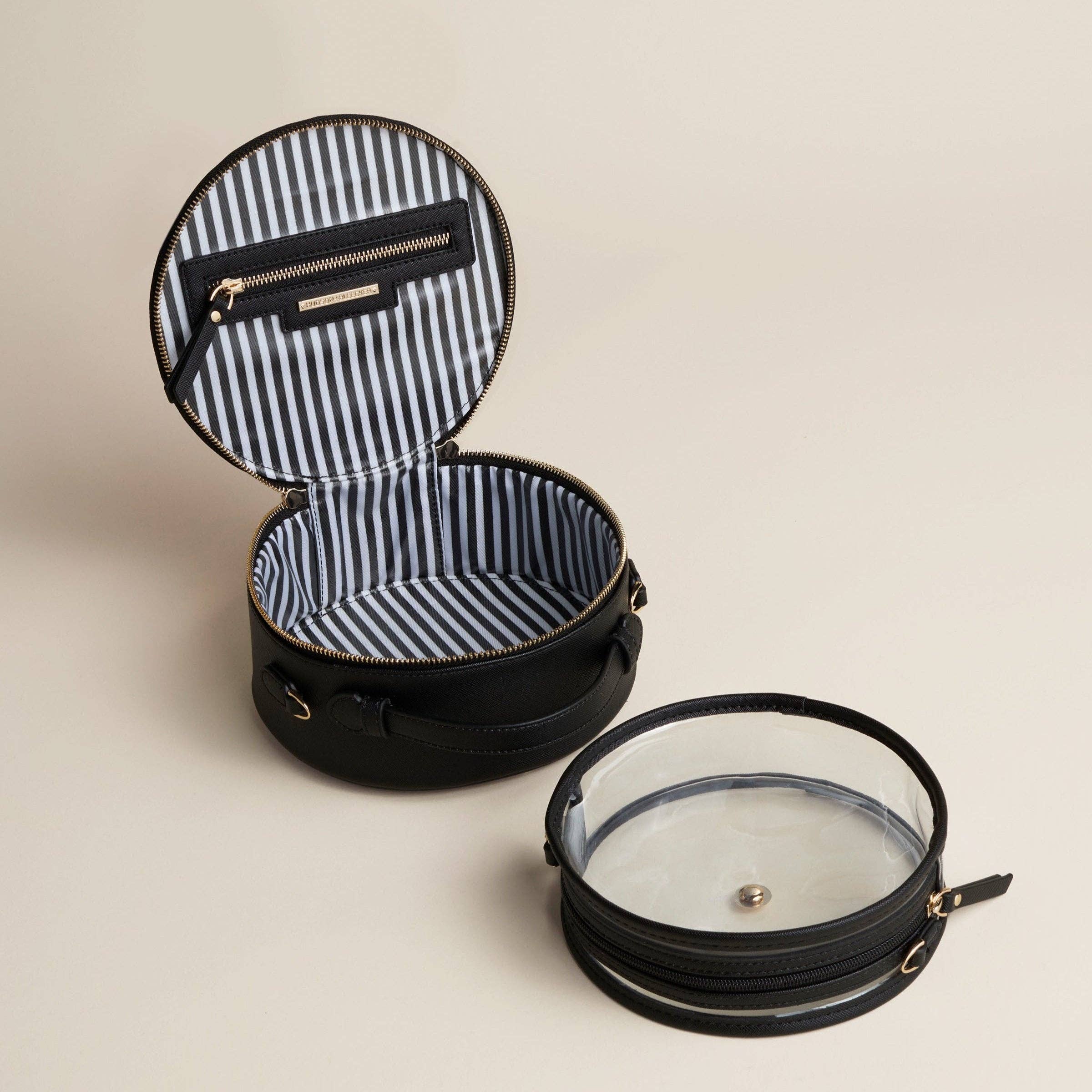 Hudson + Bleecker - Nomad Round Travel Case - Black