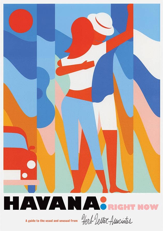 Herb Lester Associates - Havana: Right Now - Cuban Travel Map & Cultural Guide