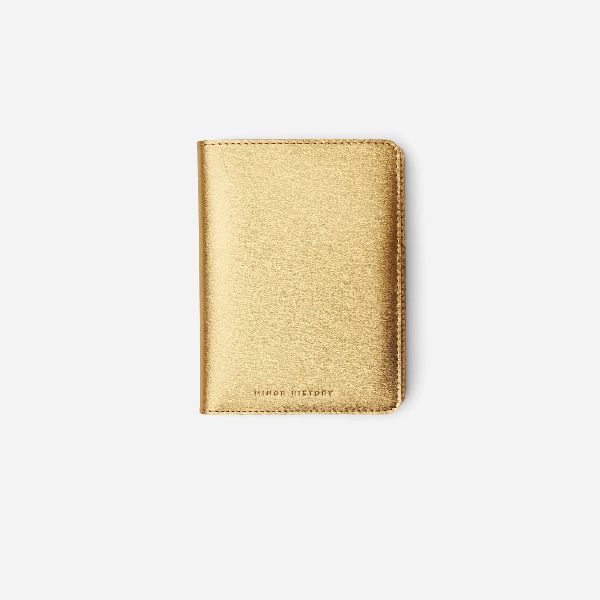 Minor History - The Atlas Passport Wallet - Golden