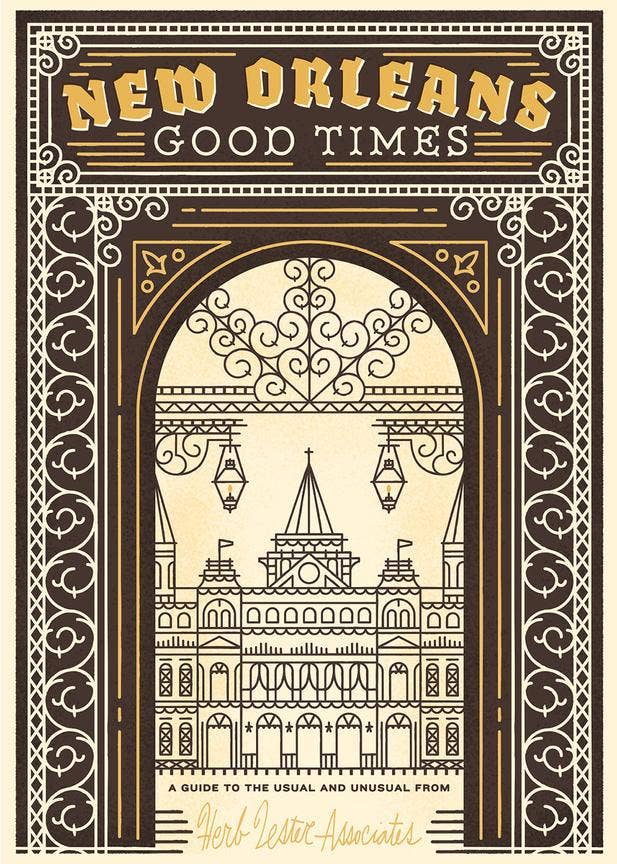 Herb Lester Associates - New Orleans: Good Times  - NOLA Travel Map & Cultural Guide