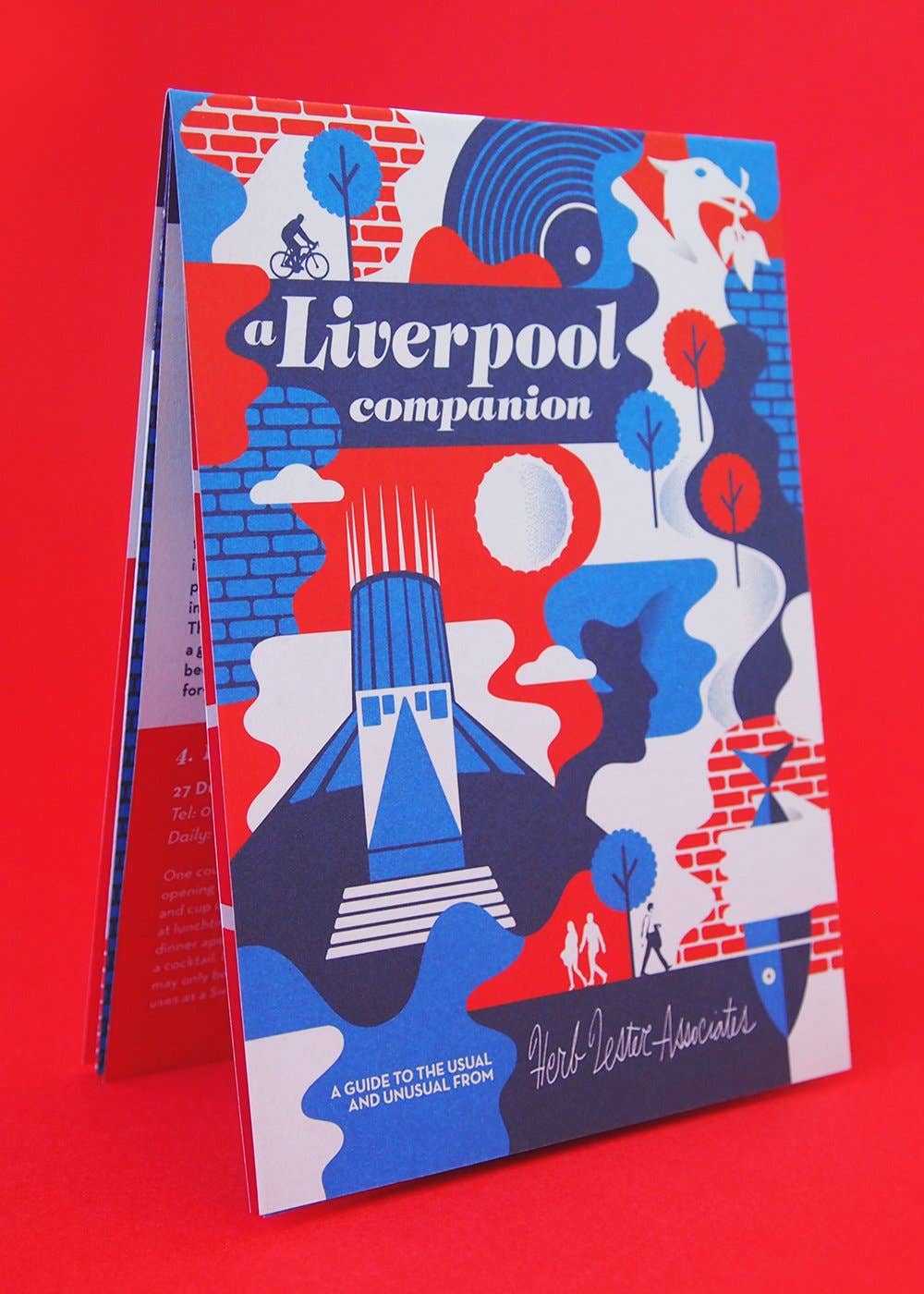 Herb Lester Associates - A Liverpool Companion  - England Travel Map & Cultural Guide