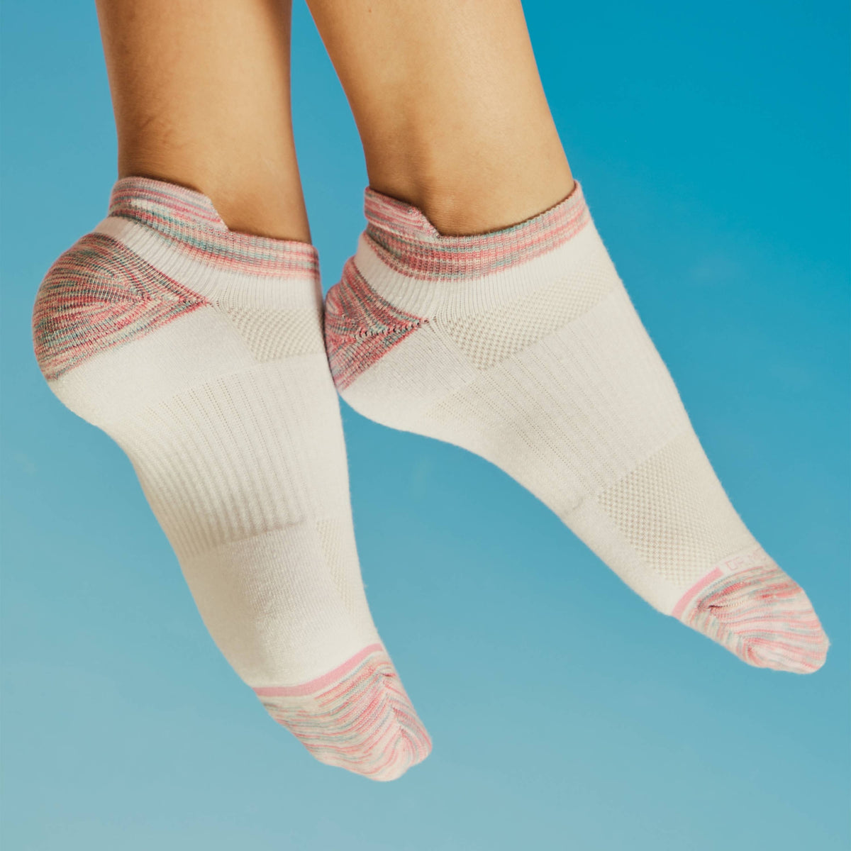 Dr. Motion - Space Dye | Ankle Compression Socks for Women: Bright Pink