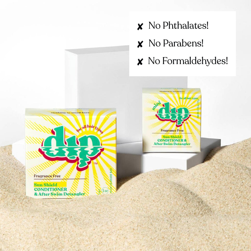 Dip - Dip Sun Shield: Conditioner Bar & After Swim Detangler
