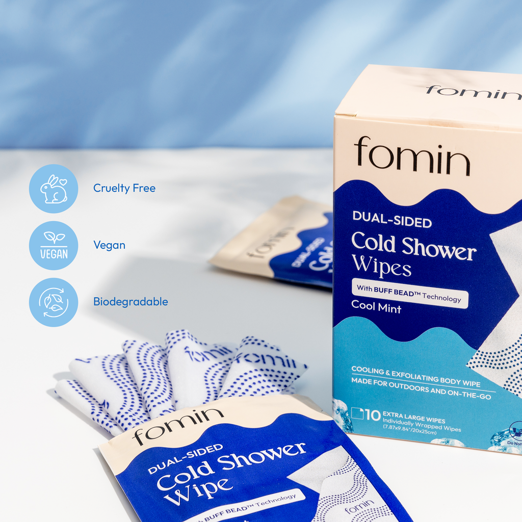 Fomin - Cold Shower Wipes - Fragrance Free