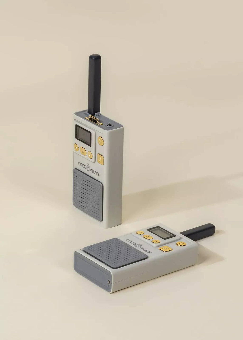 Coco Village - Set of 2 Walkie Talkies -  Beige