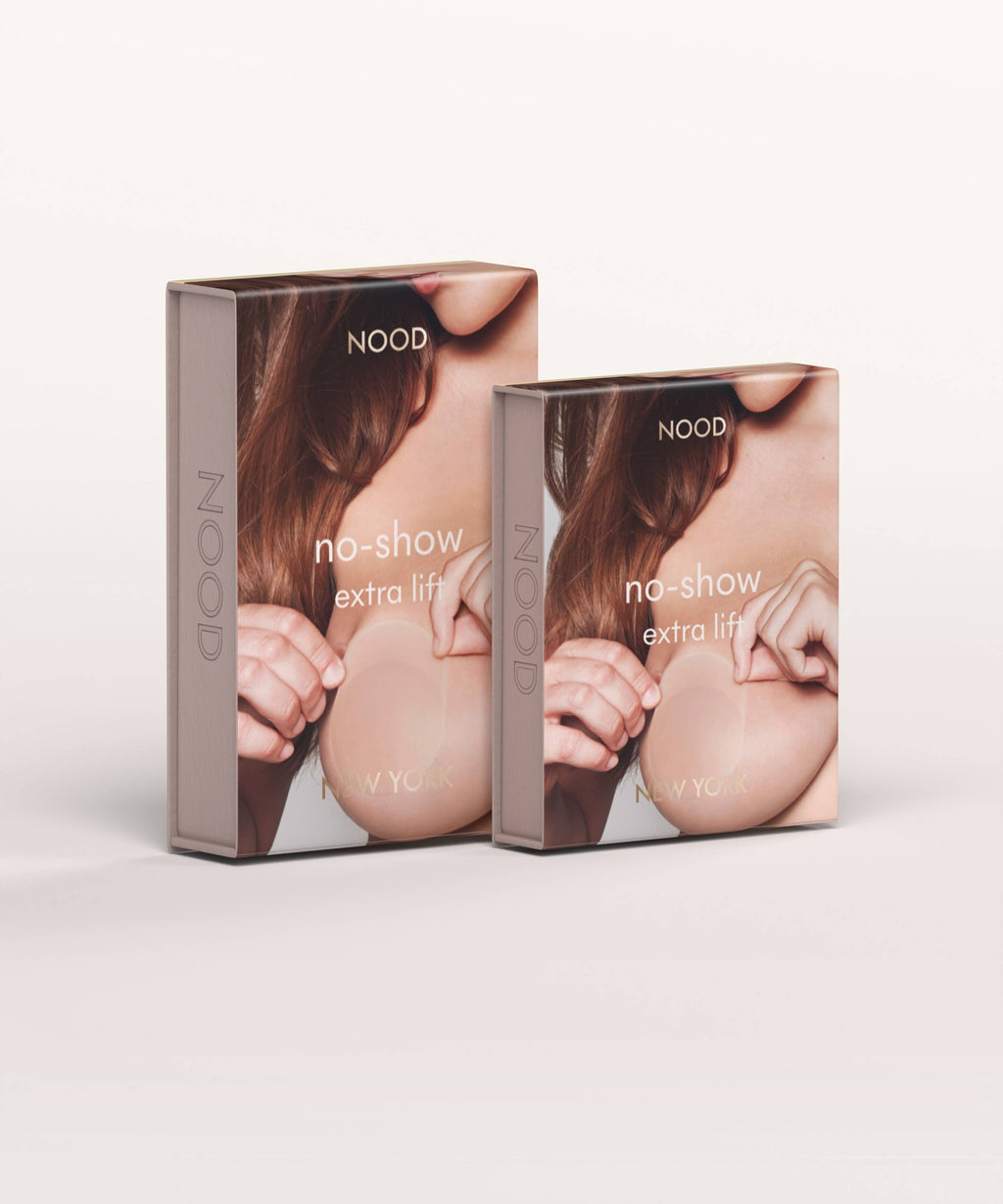 NOOD - No-Show Extra Lift | Reusable Adhesive Lifting Nipple Covers
