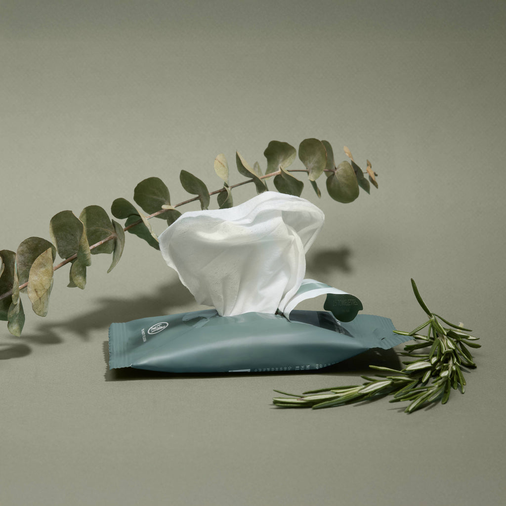 Noshinku - Eucalyptus Nourishing Hand Sanitizing Travel Wipes