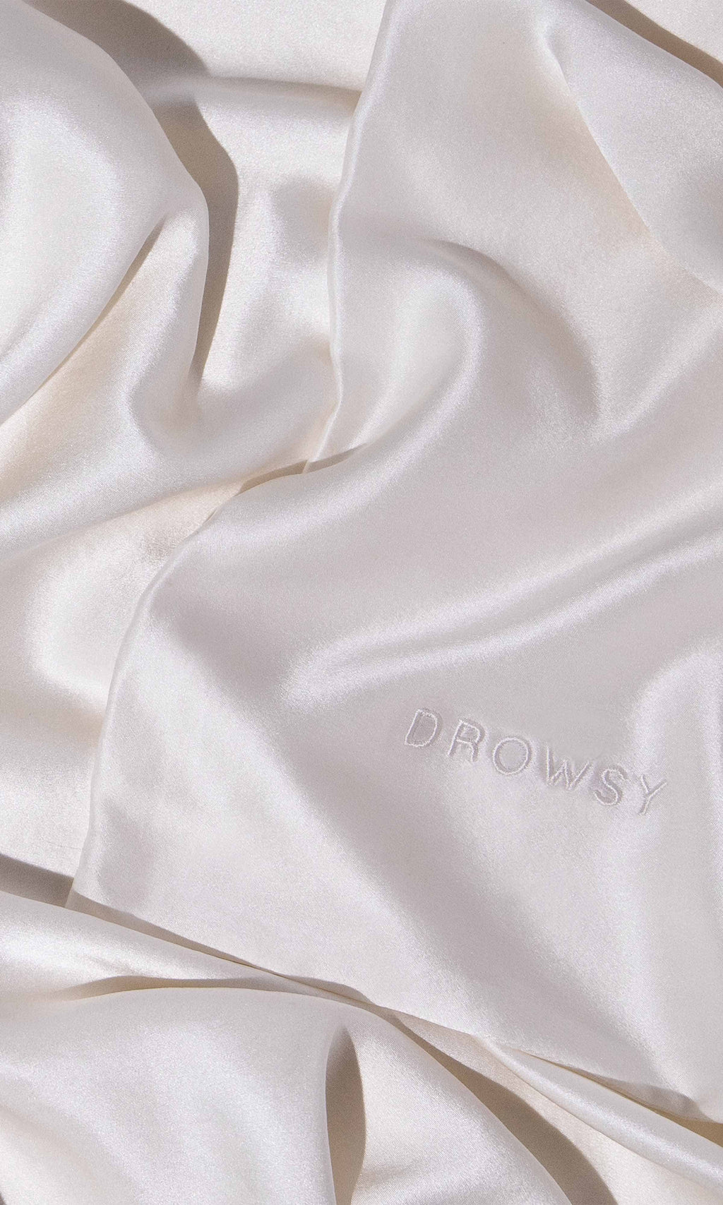 Drowsy Sleep Co. - Akoya Pearl Silk Queen Pillowcase