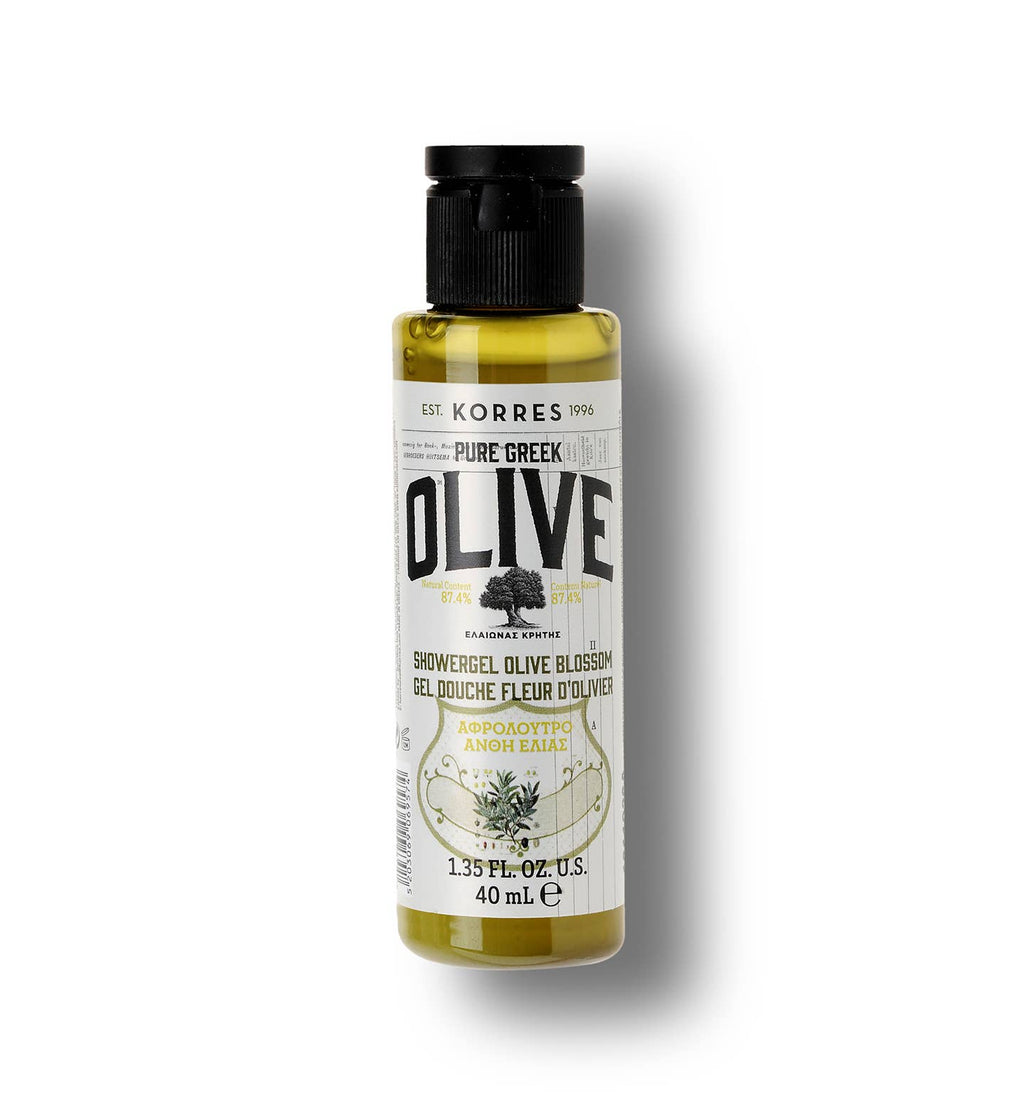 KORRES - Mini Pure Greek Olive Shower Gel Olive Blossom 40ML