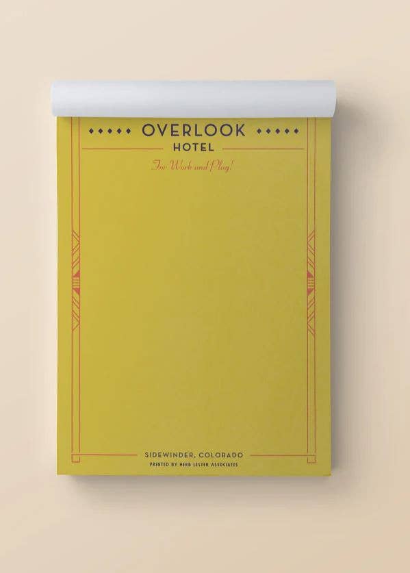 Herb Lester Associates - The Horror Set: Fictional Hotel Notepads
