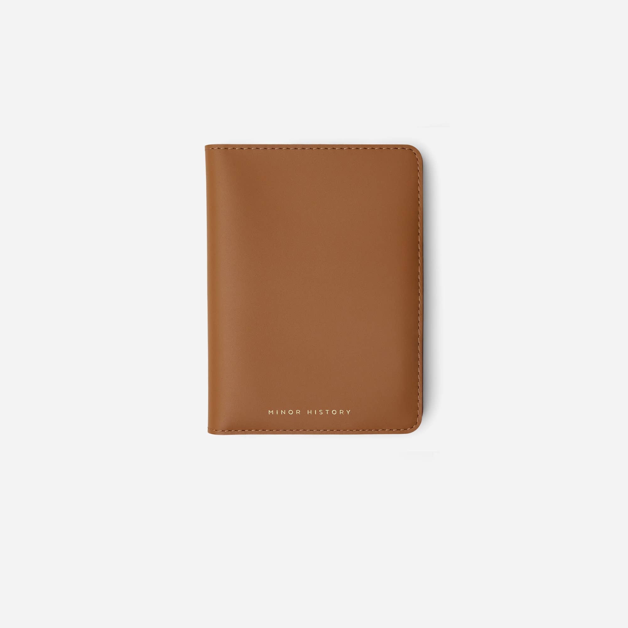 Minor History - The Atlas Passport Wallet in Saddle