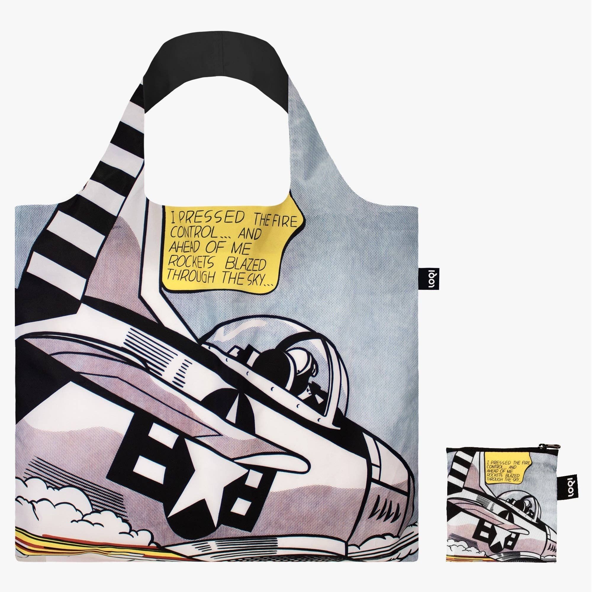 LOQI LLC - ROY LICHTENSTEIN Whaam! Recycled Bag