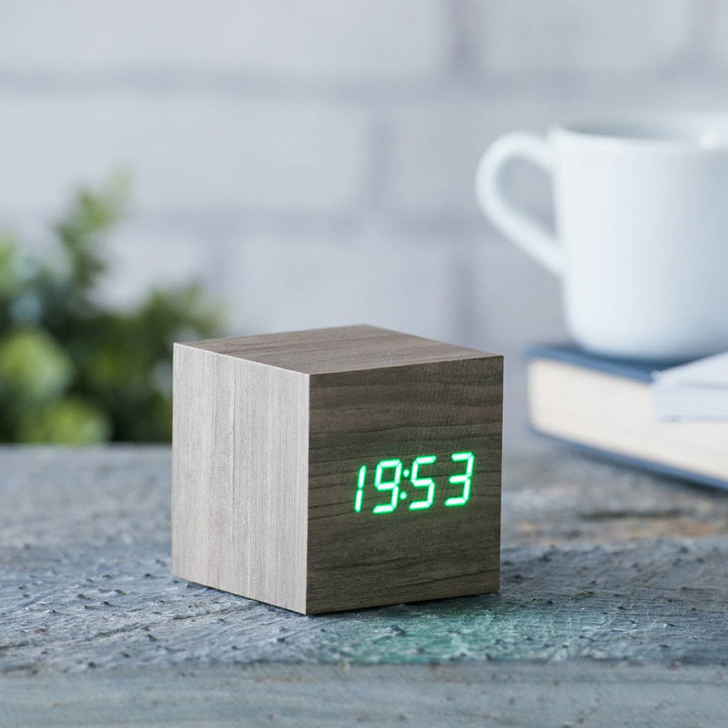 Gingko Design - Cube Click Alarm Clock