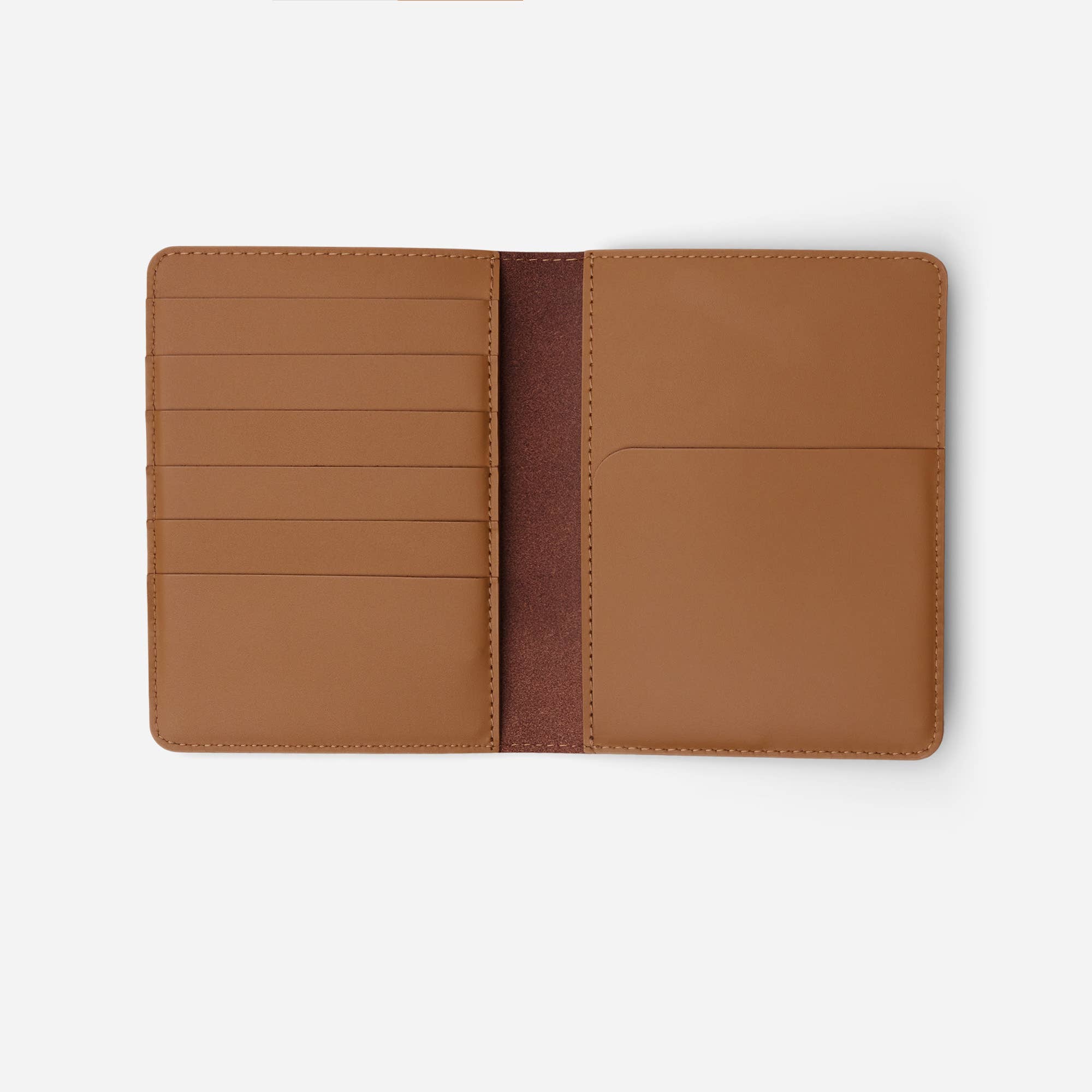 Minor History - The Atlas Passport Wallet in Saddle