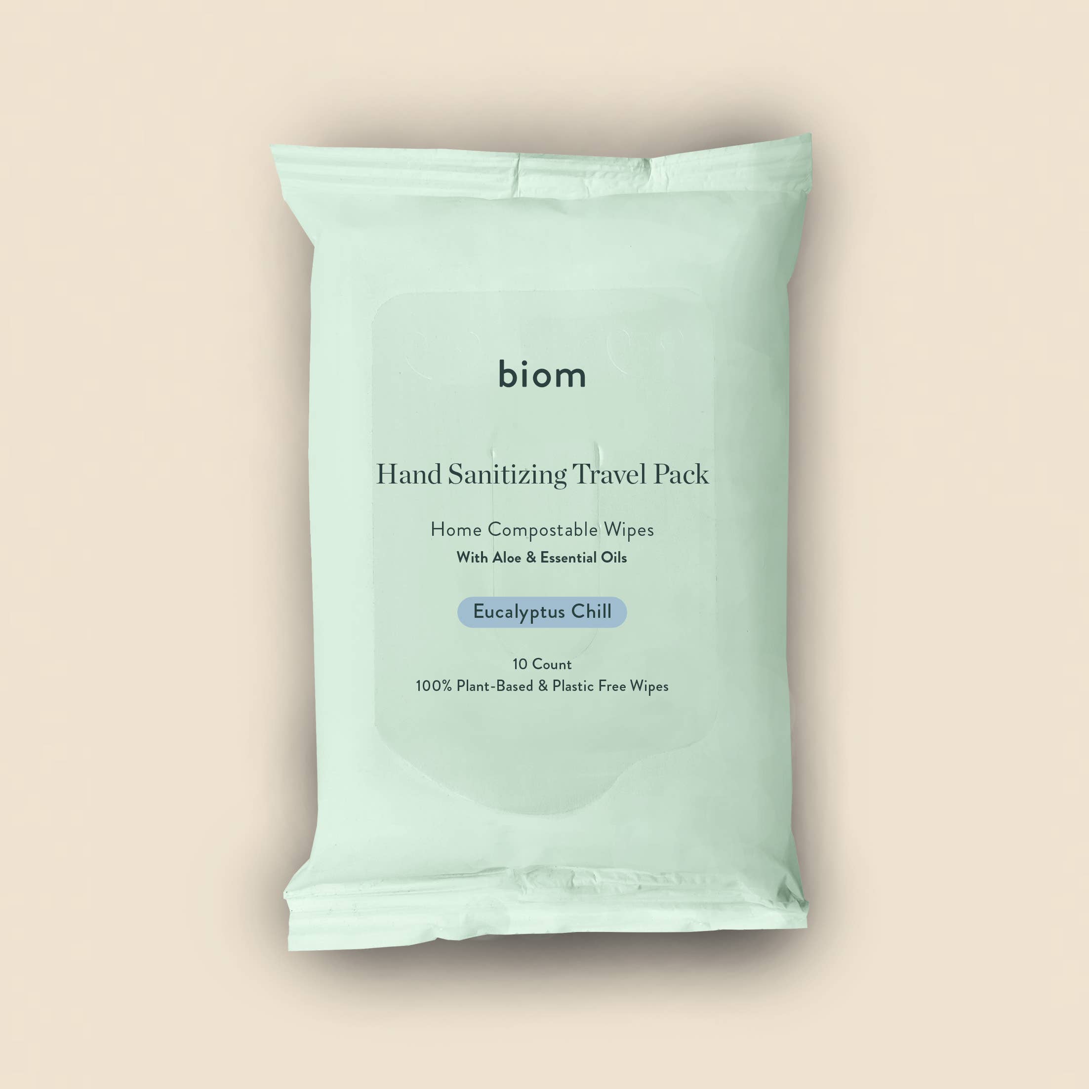 biom - Hand Sanitizing Wipes - Travel Pack (10ct)