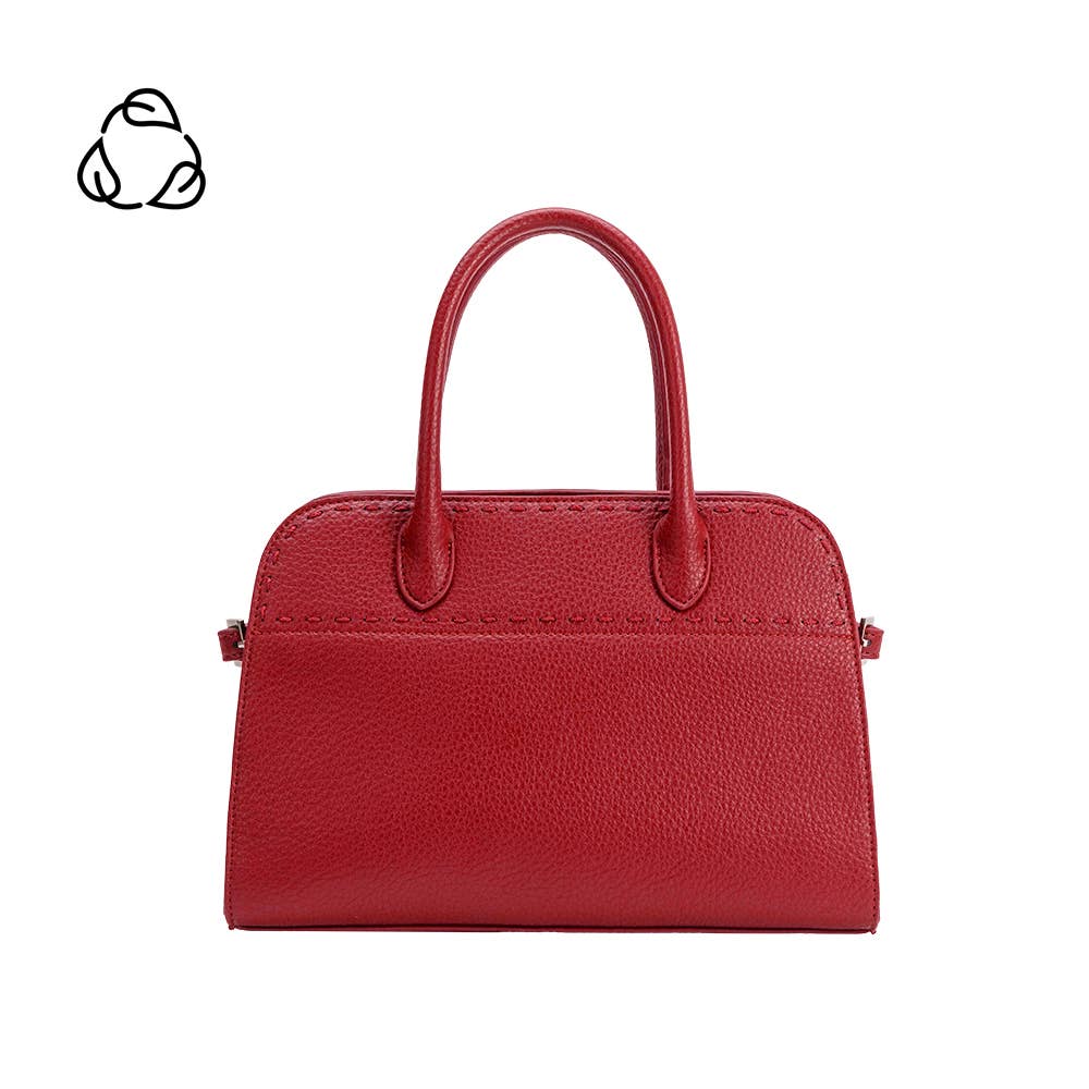 Melie Bianco - Marlo Red Recycled Vegan Leather Crossbody Bag