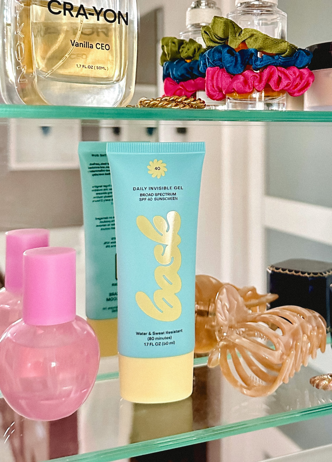 Bask Sunscreen - Bask SPF 40 Daily Invisible Gel Face Sunscreen