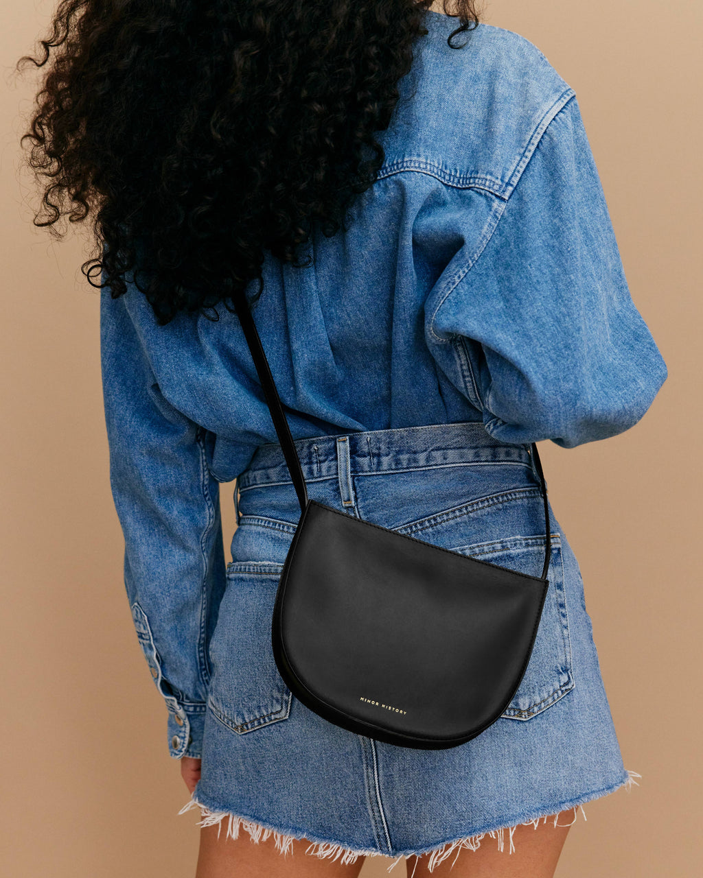 Minor History - The Sidekick Crossbody - Black