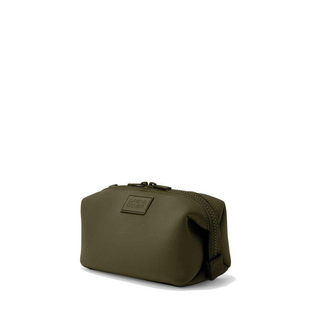 Dagne Dover - Hunter Toiletry Bag in Dark Moss, Small