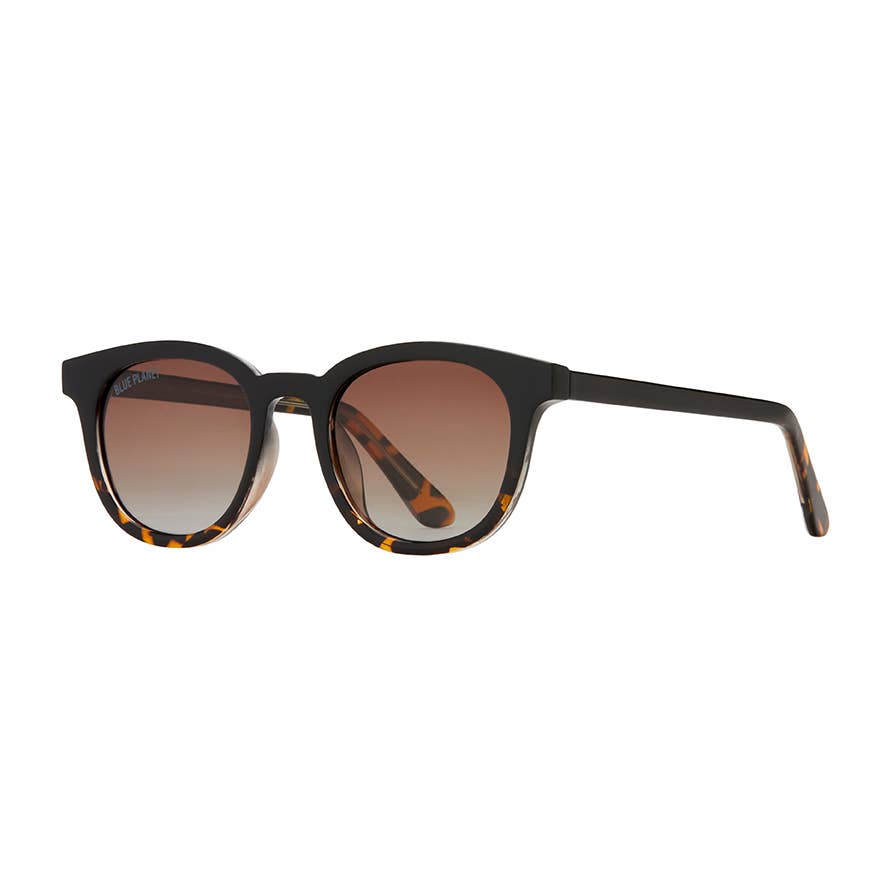 Blue Planet Eco-Eyewear - BP19917 - Gram  - Onyx To Walnut Tortoise Fade / Gradient Br