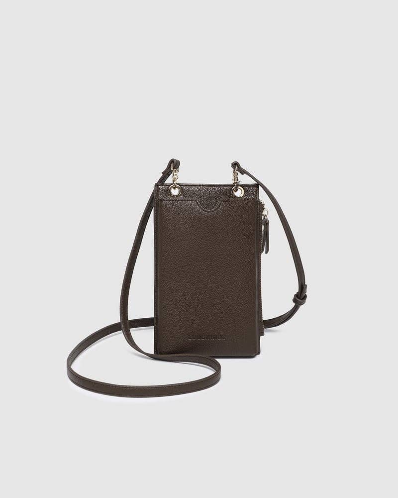 Louenhide - Suki RFID Phone Bag - Chocolate