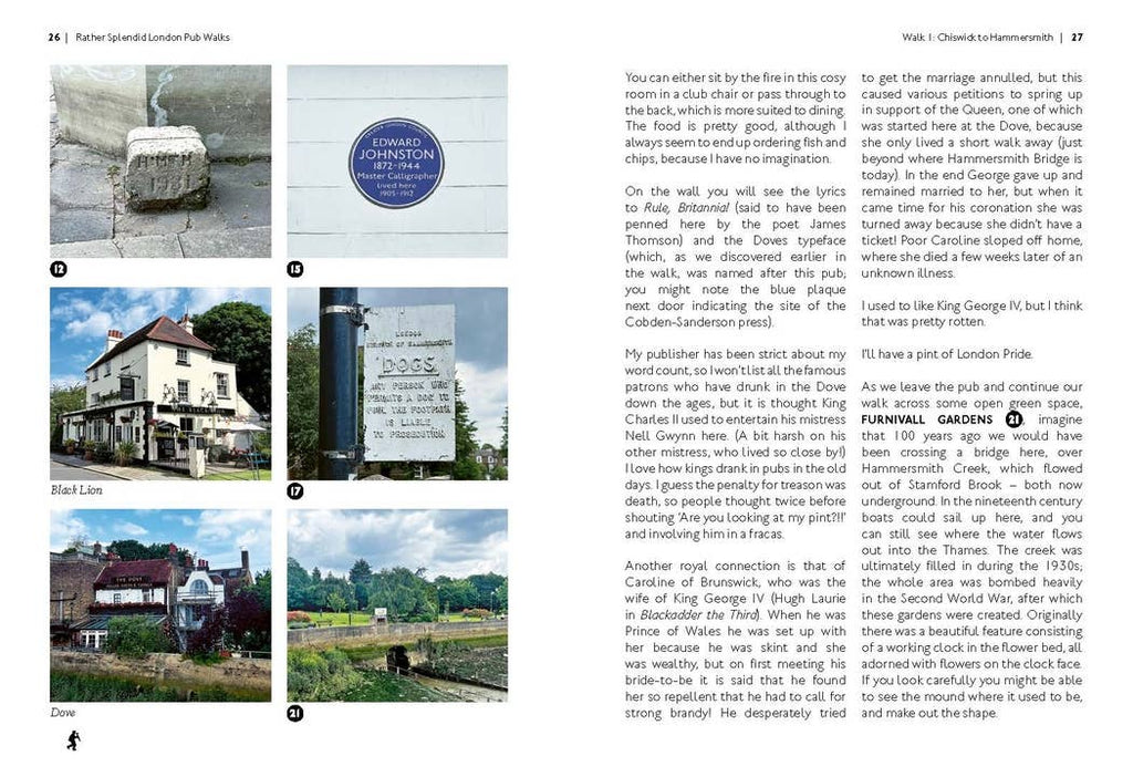 Chronicle Books - Joolz Guides: Rather Splendid London Pub Walks