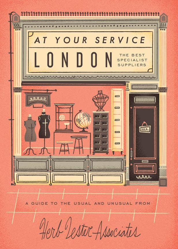 Herb Lester Associates - London: At Your Service - Travel Map & Cultural Guide