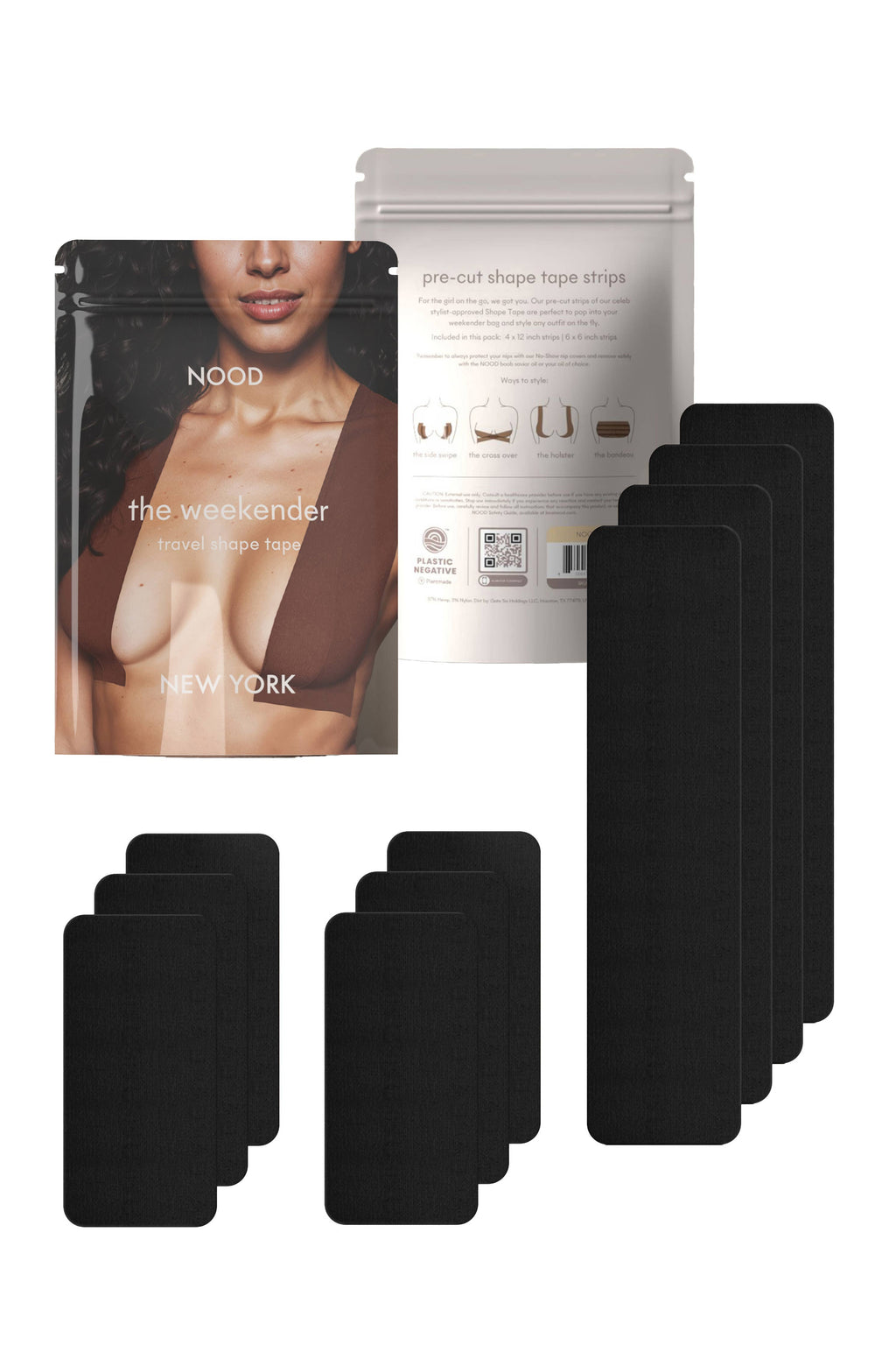 NOOD - The Weekender | Pre-Cut Travel Breast Tape