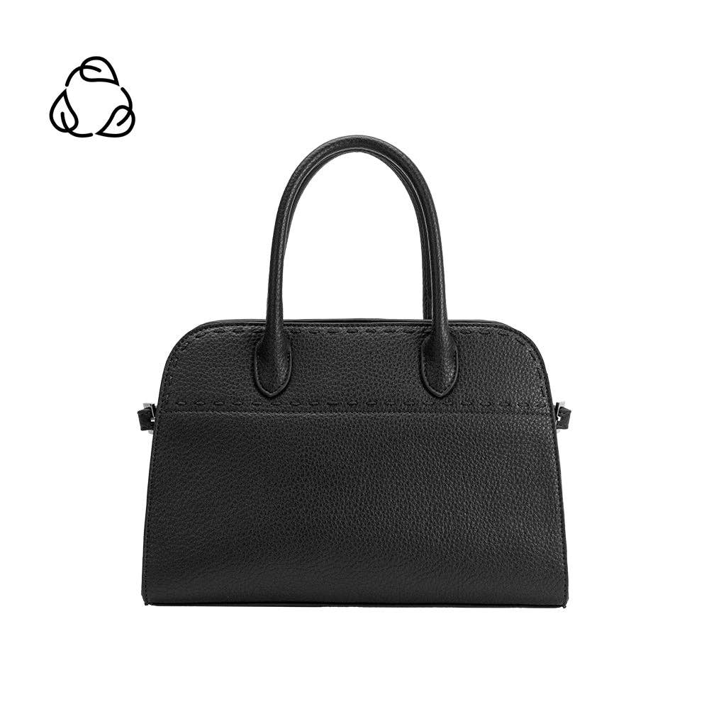 Melie Bianco - Marlo Black Recycled Vegan Leather Crossbody Bag