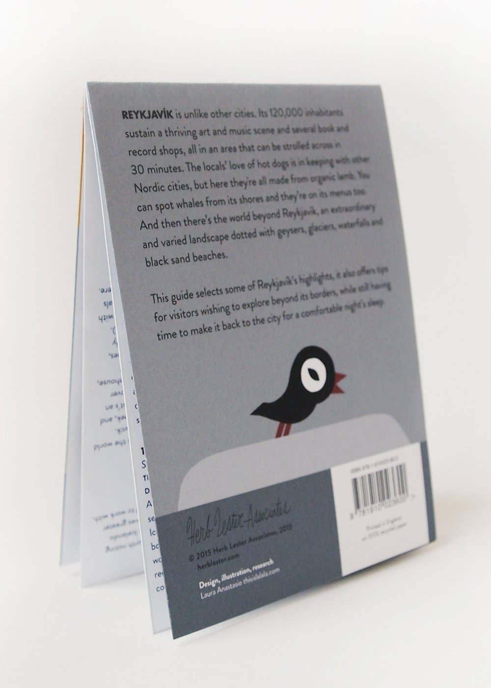 Herb Lester Associates - Around Reykjavik - Iceland Travel Map & Cultural Guide