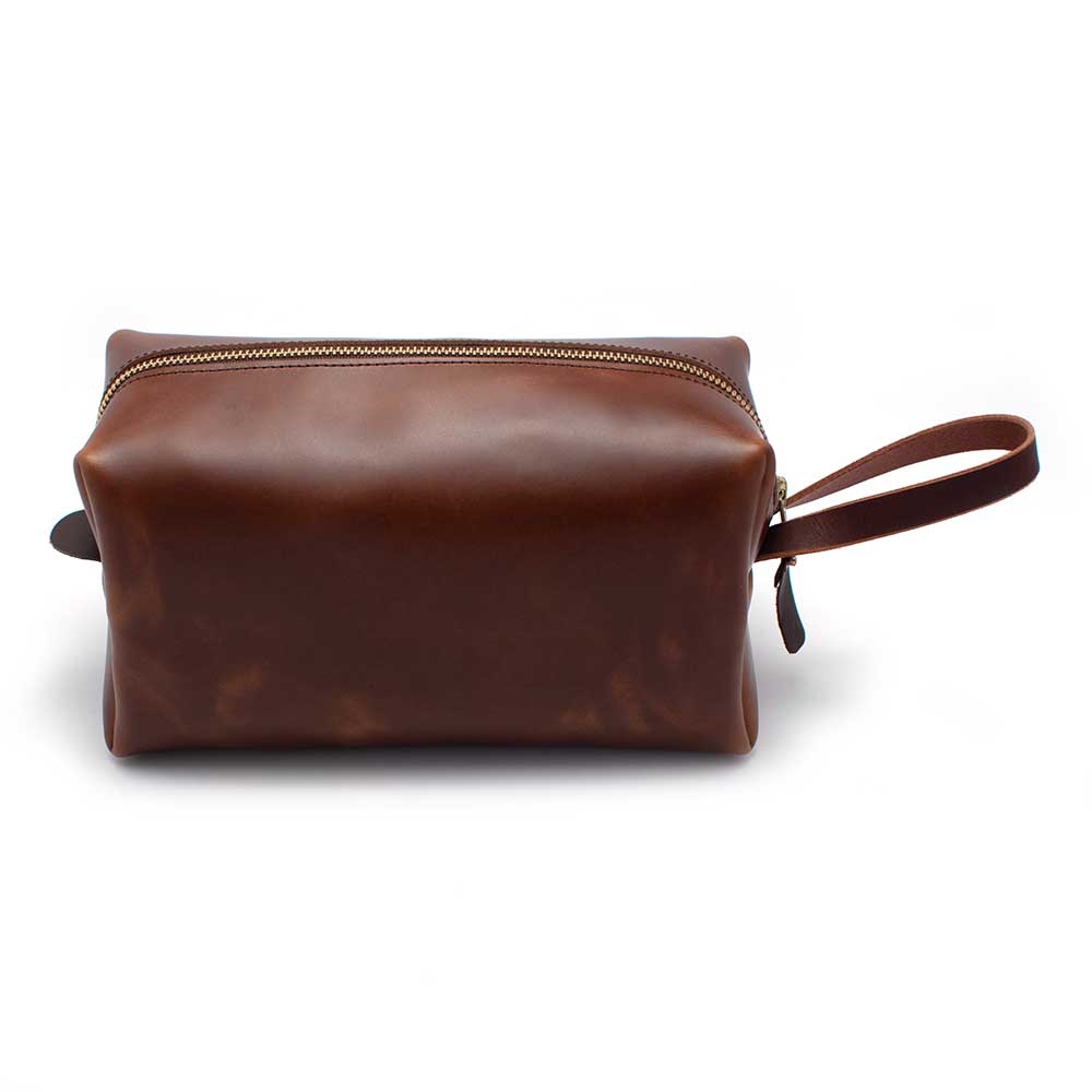 General Knot & Co. - Leather Travel Kit- Mahogany